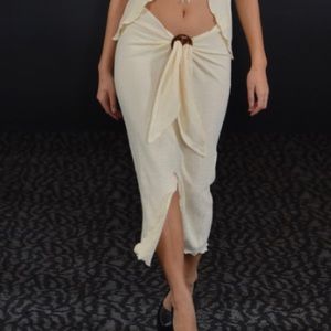 NWT LAMESA Coconut Skirt